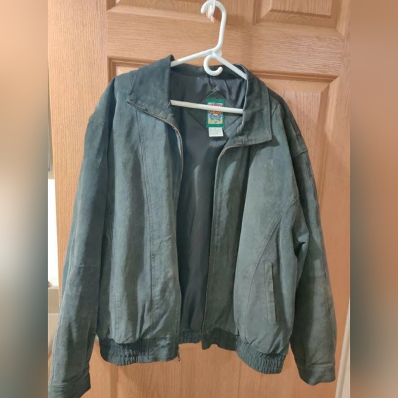 Vintage Men's XL G2000 Suede Leather Jacket The New Generation - Picture 1 of 3